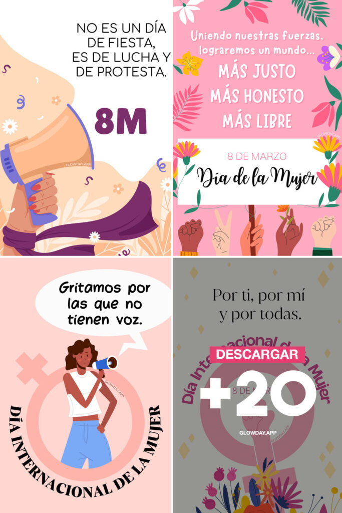 frases imagenes tarjetas para el dia de la mujer 8 de marzo