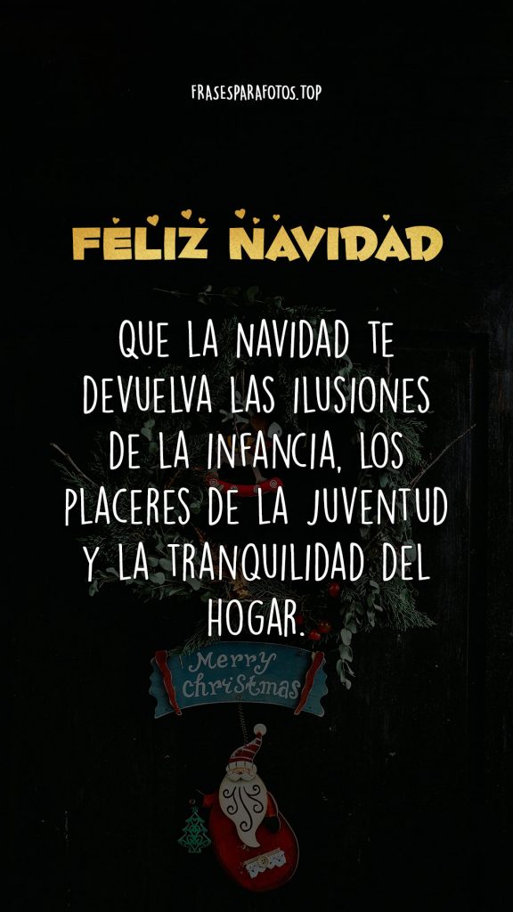 mensaje feliz navidad