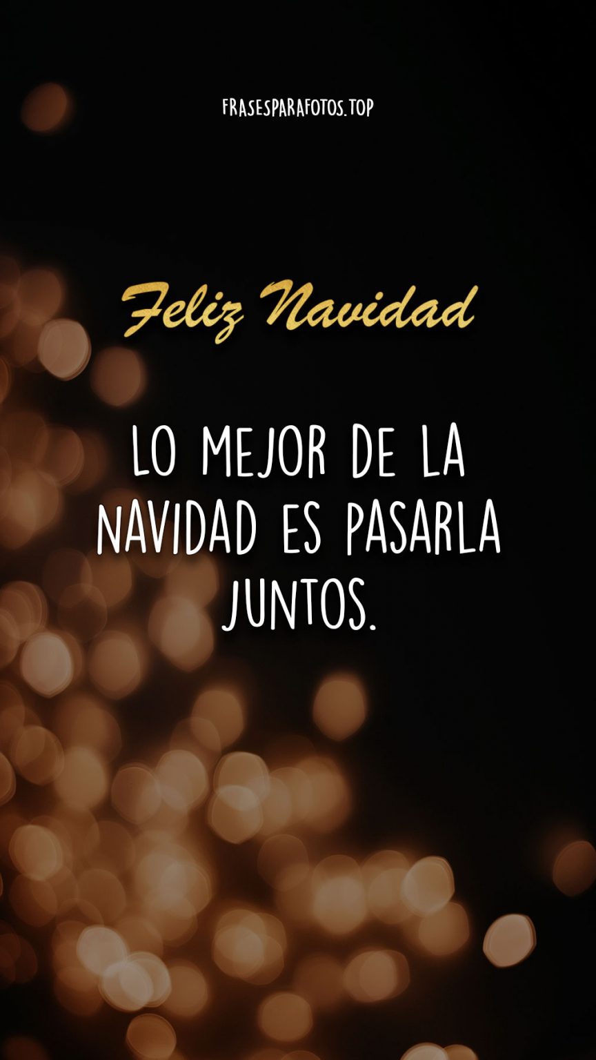 100+ Mensajes y Frases de FELIZ NAVIDAD 2024 con Imagenes