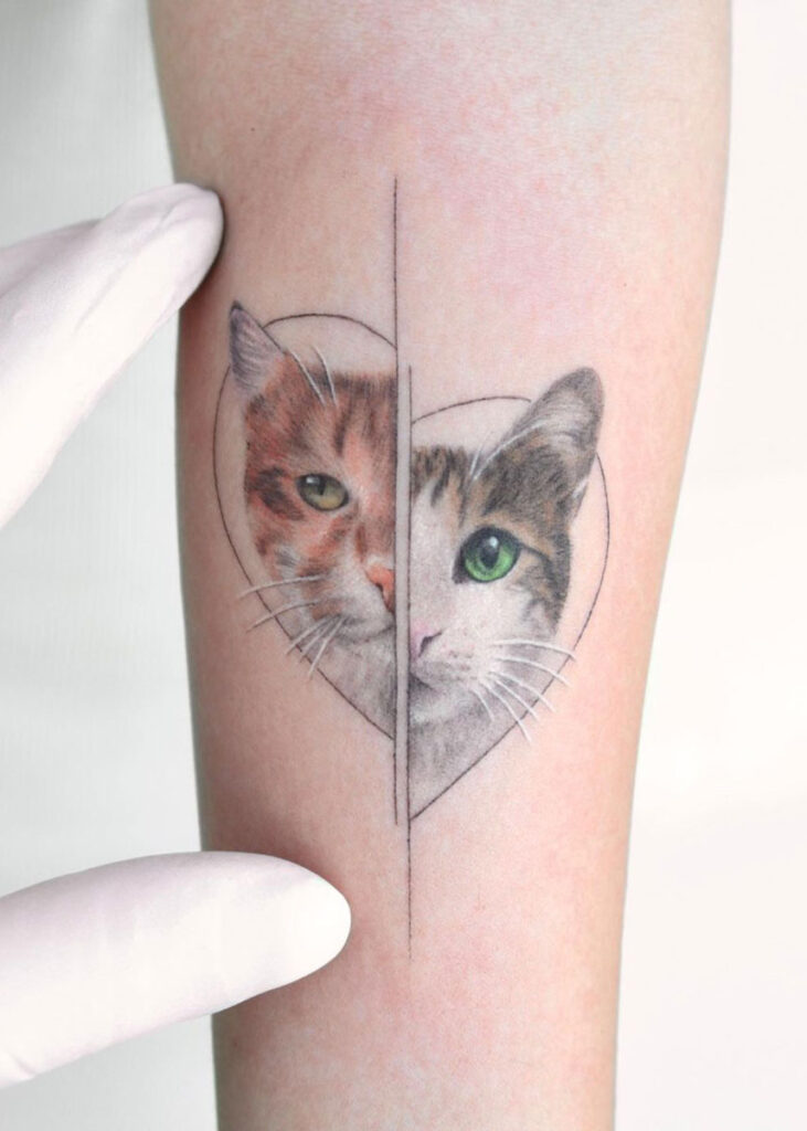 imagenes de tatuajes de gatos