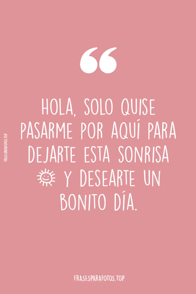 feliz dia